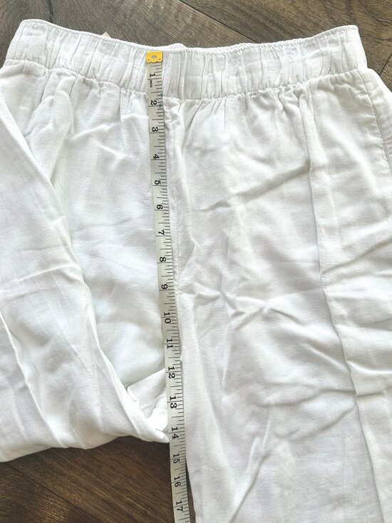 Abercrombie Women's Linen-Blend Pull-On Pant - NWT - Picture 8 of 8